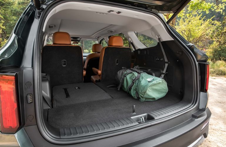 Cargo Area of the 2022 Kia Sorento