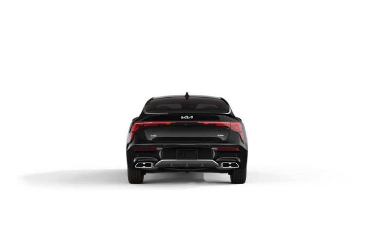 2025 Kia K5 GT rear view on white